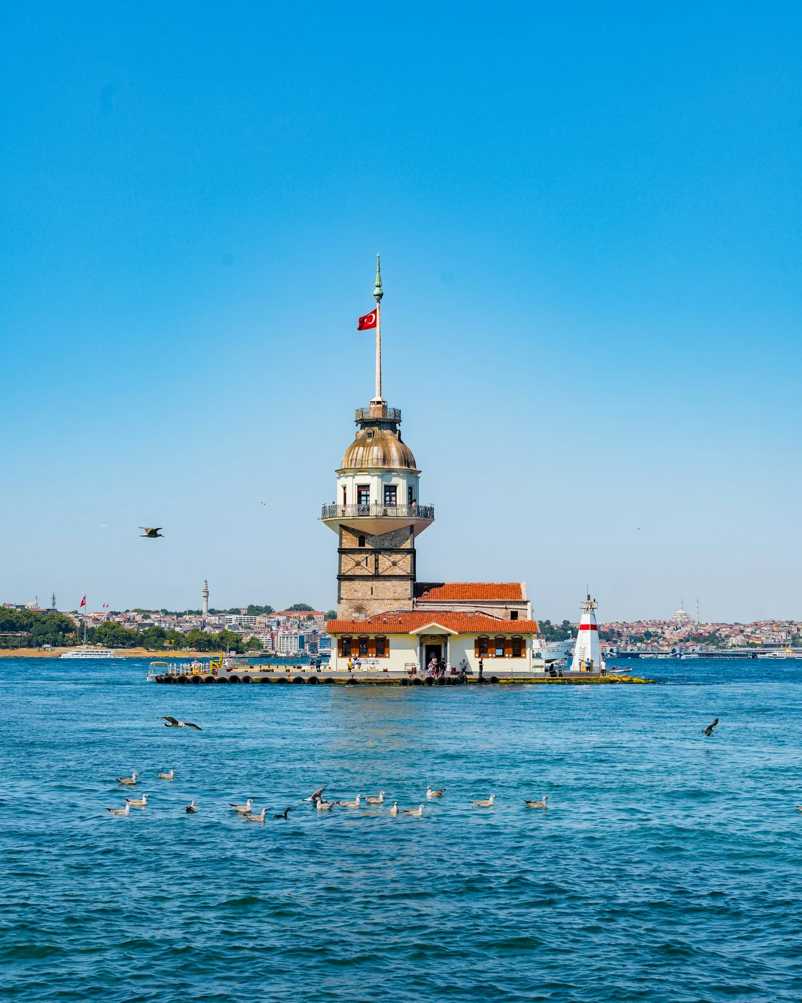 Maiden’s Tower in the Bosphorus, Istanbul